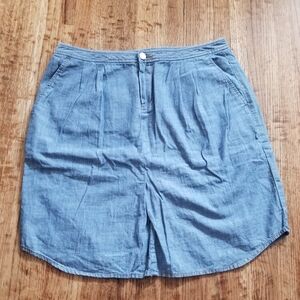Banana Republic Chambray Skirt